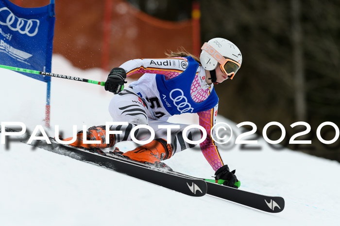 Bayerische Schülermeisterschaft Alpin Riesenslalom 25.01.2020