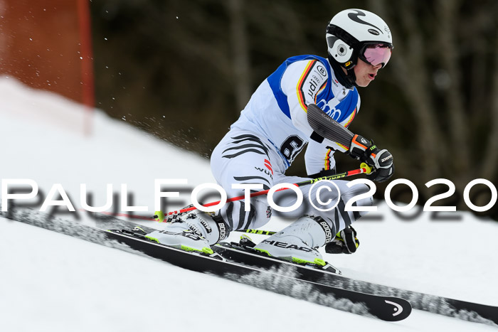 Bayerische Schülermeisterschaft Alpin Riesenslalom 25.01.2020
