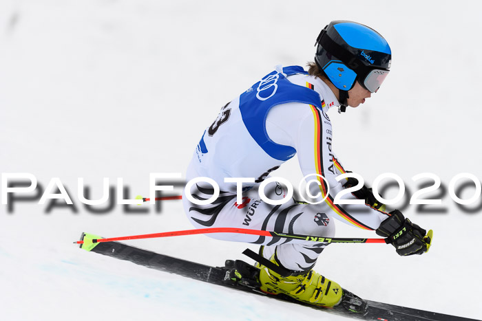 Bayerische Schülermeisterschaft Alpin Riesenslalom 25.01.2020