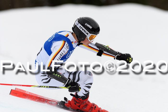 Bayerische Schülermeisterschaft Alpin Riesenslalom 25.01.2020