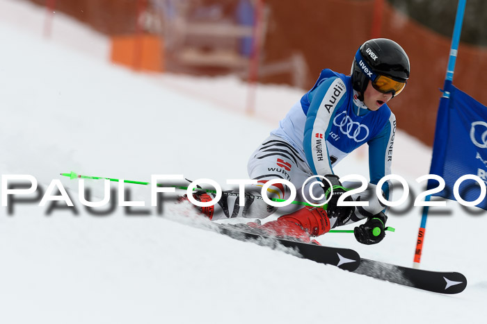 Bayerische Schülermeisterschaft Alpin Riesenslalom 25.01.2020