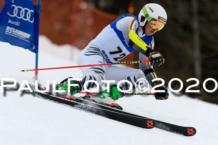 Bayerische Schülermeisterschaft Alpin Riesenslalom 25.01.2020