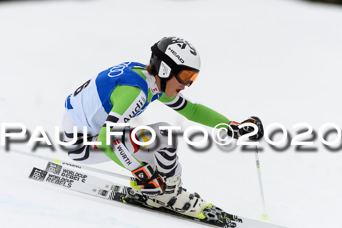 Bayerische Schülermeisterschaft Alpin Riesenslalom 25.01.2020