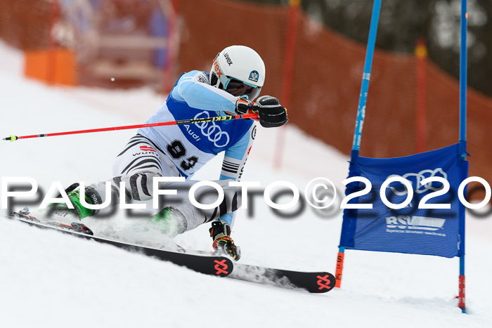Bayerische Schülermeisterschaft Alpin Riesenslalom 25.01.2020