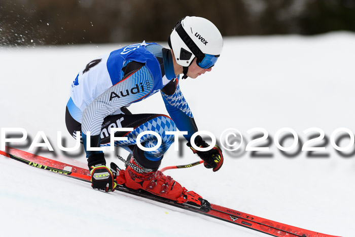 Bayerische Schülermeisterschaft Alpin Riesenslalom 25.01.2020