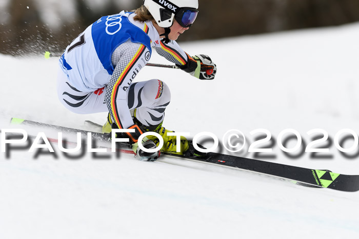 Bayerische Schülermeisterschaft Alpin Riesenslalom 25.01.2020