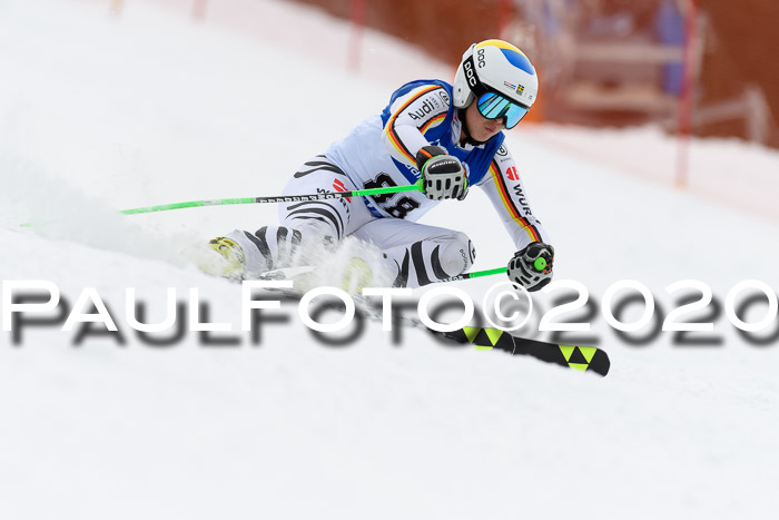 Bayerische Schülermeisterschaft Alpin Riesenslalom 25.01.2020