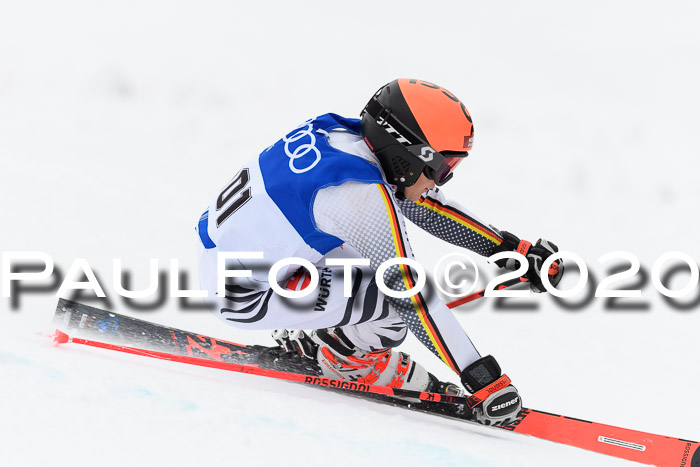Bayerische Schülermeisterschaft Alpin Riesenslalom 25.01.2020