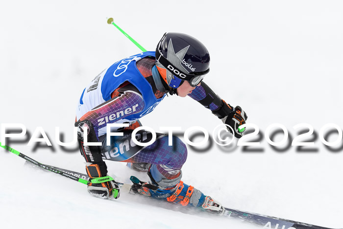Bayerische Schülermeisterschaft Alpin Riesenslalom 25.01.2020