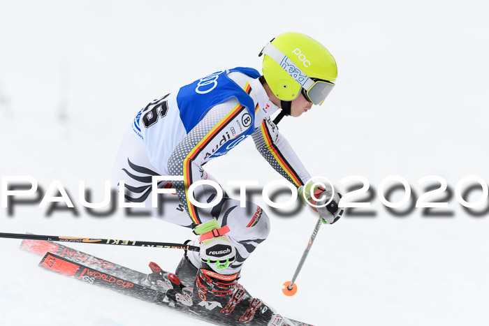 Bayerische Schülermeisterschaft Alpin Riesenslalom 25.01.2020