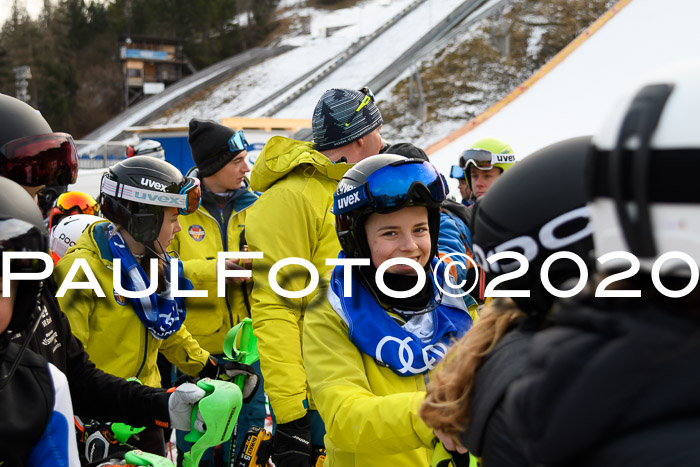 Bayerische Schülermeisterschaft Alpin Slalom 26.01.2020