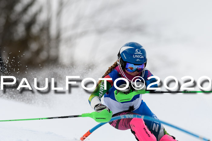 Bayerische Schülermeisterschaft Alpin Slalom 26.01.2020