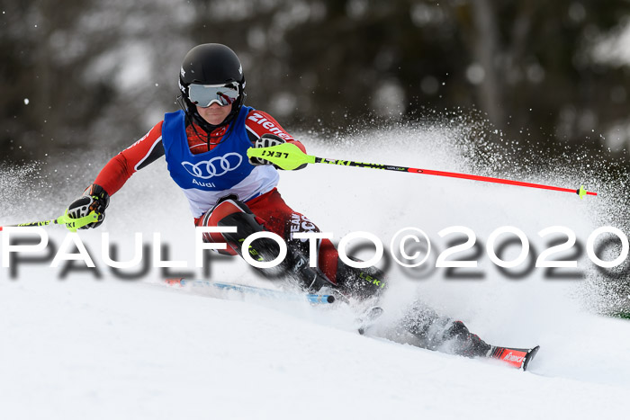 Bayerische Schülermeisterschaft Alpin Slalom 26.01.2020