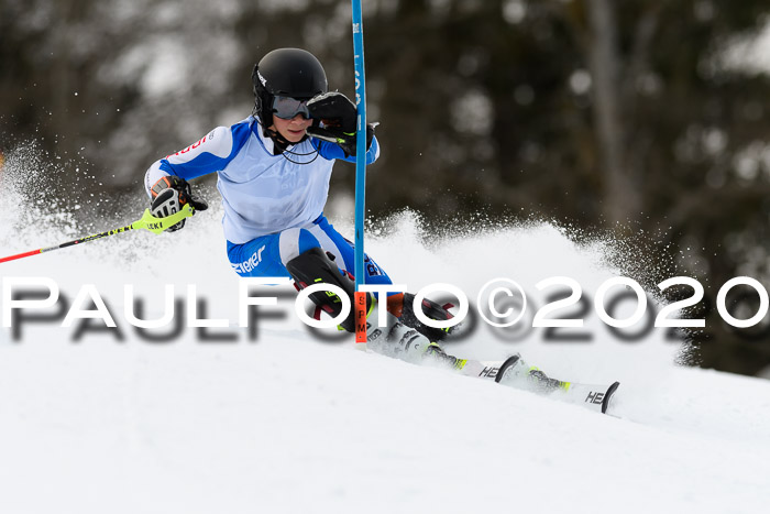 Bayerische Schülermeisterschaft Alpin Slalom 26.01.2020