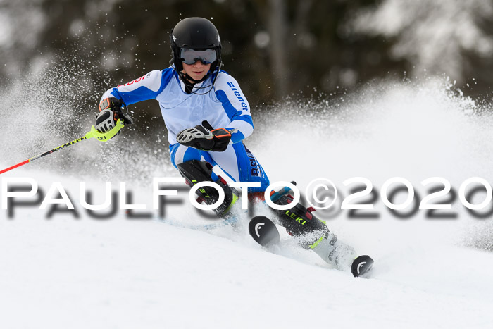 Bayerische Schülermeisterschaft Alpin Slalom 26.01.2020