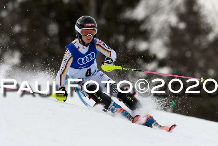 Bayerische Schülermeisterschaft Alpin Slalom 26.01.2020