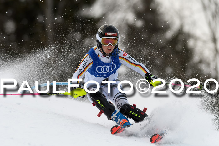 Bayerische Schülermeisterschaft Alpin Slalom 26.01.2020