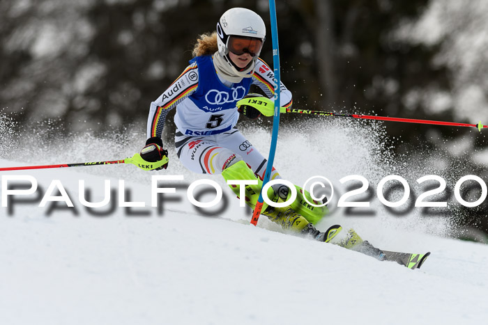 Bayerische Schülermeisterschaft Alpin Slalom 26.01.2020