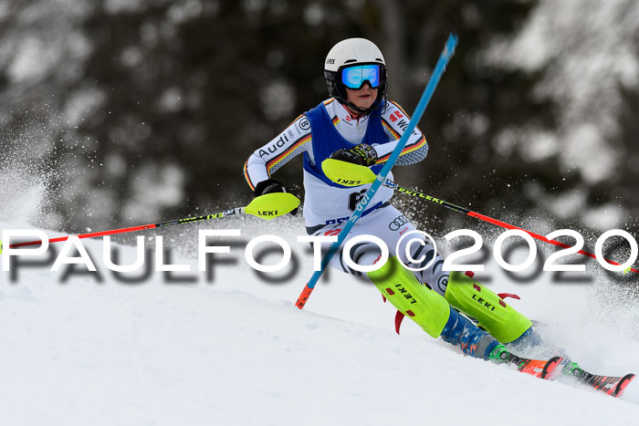 Bayerische Schülermeisterschaft Alpin Slalom 26.01.2020