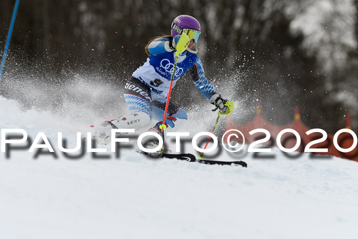 Bayerische Schülermeisterschaft Alpin Slalom 26.01.2020