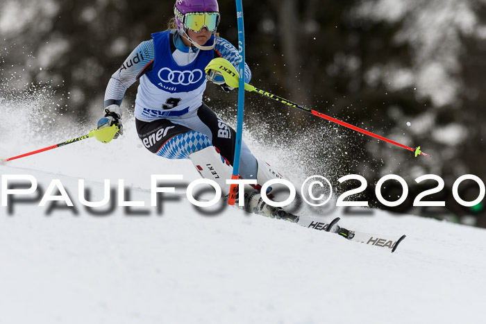 Bayerische Schülermeisterschaft Alpin Slalom 26.01.2020