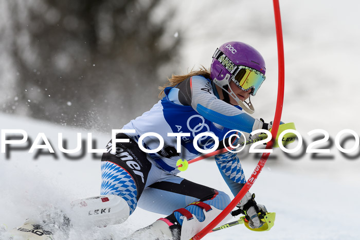 Bayerische Schülermeisterschaft Alpin Slalom 26.01.2020