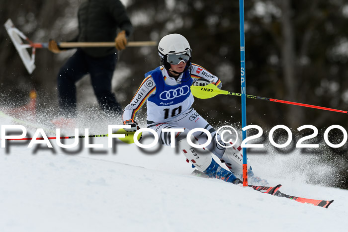 Bayerische Schülermeisterschaft Alpin Slalom 26.01.2020