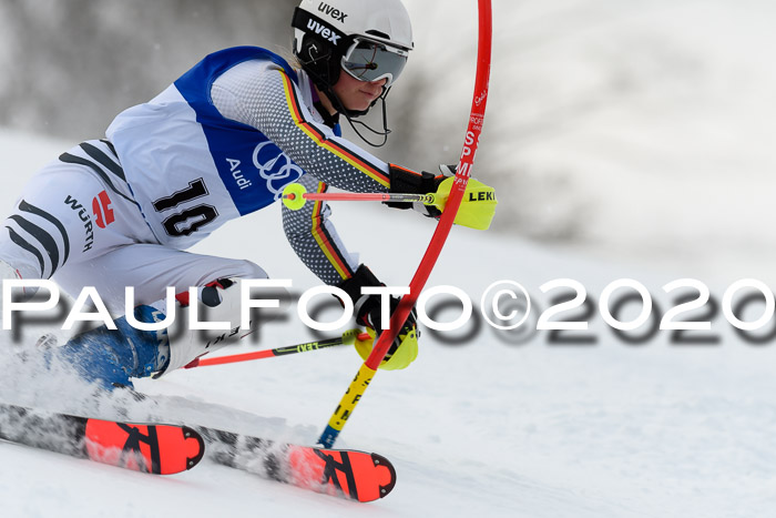 Bayerische Schülermeisterschaft Alpin Slalom 26.01.2020