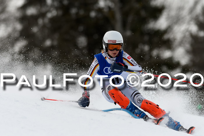 Bayerische Schülermeisterschaft Alpin Slalom 26.01.2020