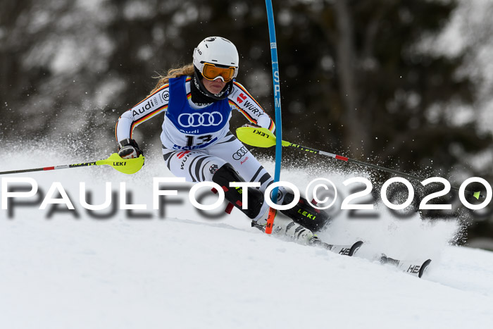 Bayerische Schülermeisterschaft Alpin Slalom 26.01.2020