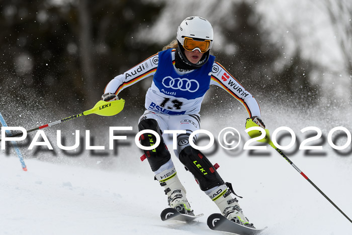 Bayerische Schülermeisterschaft Alpin Slalom 26.01.2020