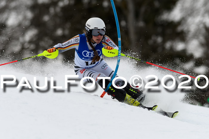 Bayerische Schülermeisterschaft Alpin Slalom 26.01.2020