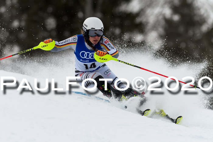 Bayerische Schülermeisterschaft Alpin Slalom 26.01.2020