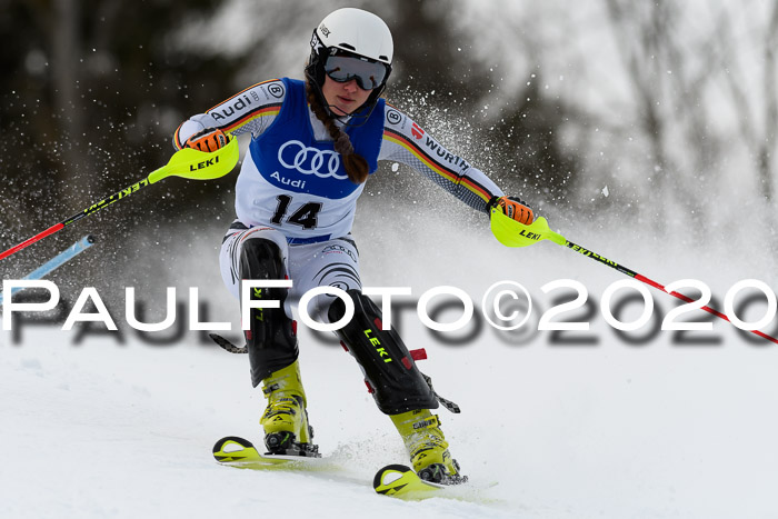 Bayerische Schülermeisterschaft Alpin Slalom 26.01.2020