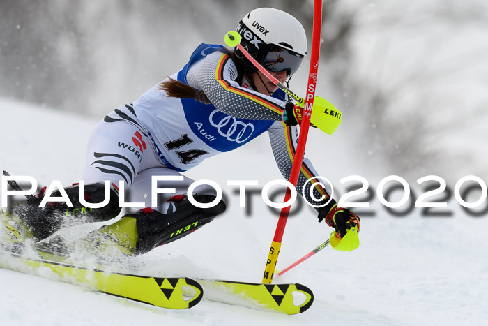 Bayerische Schülermeisterschaft Alpin Slalom 26.01.2020