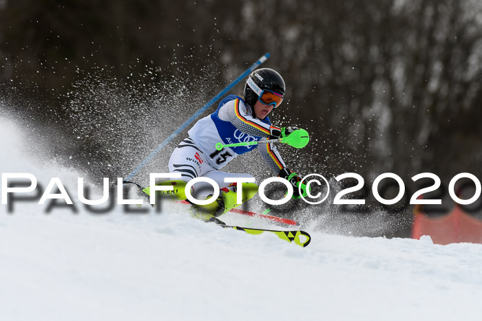 Bayerische Schülermeisterschaft Alpin Slalom 26.01.2020