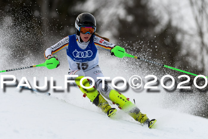 Bayerische Schülermeisterschaft Alpin Slalom 26.01.2020