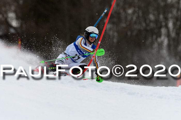 Bayerische Schülermeisterschaft Alpin Slalom 26.01.2020