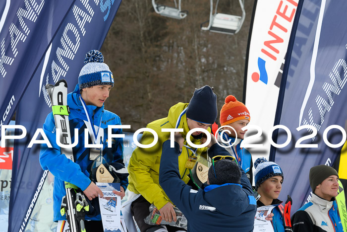 Bayerische Schülermeisterschaft Alpin Slalom 26.01.2020