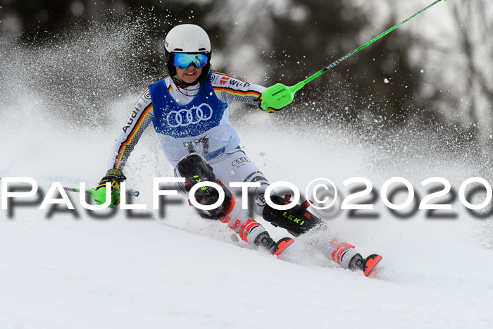 Bayerische Schülermeisterschaft Alpin Slalom 26.01.2020