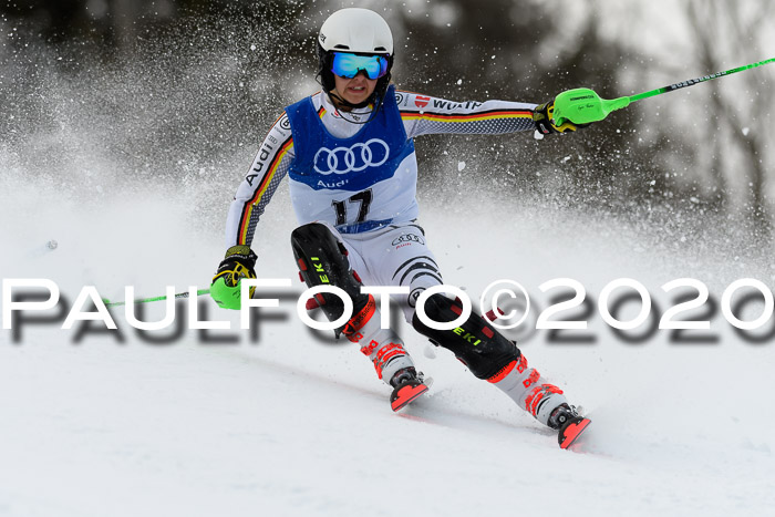 Bayerische Schülermeisterschaft Alpin Slalom 26.01.2020