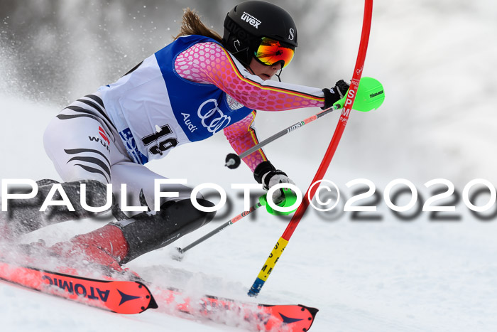 Bayerische Schülermeisterschaft Alpin Slalom 26.01.2020