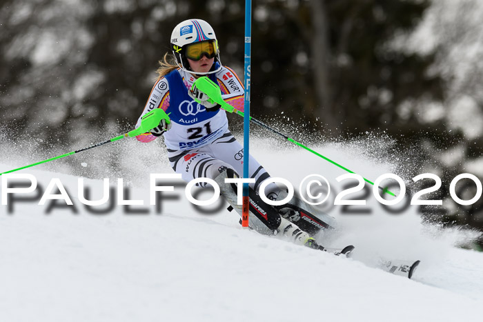 Bayerische Schülermeisterschaft Alpin Slalom 26.01.2020