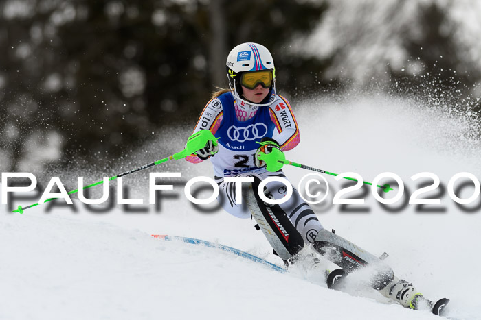 Bayerische Schülermeisterschaft Alpin Slalom 26.01.2020