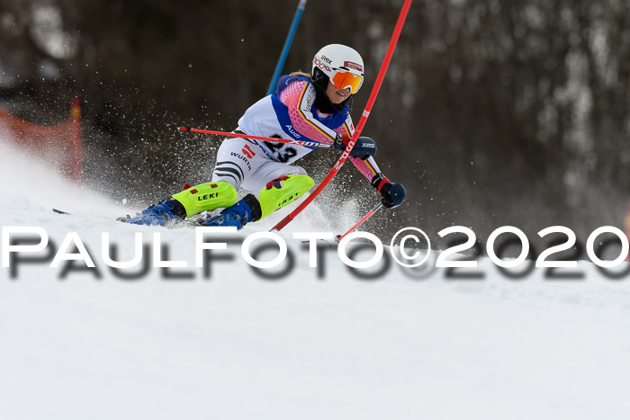 Bayerische Schülermeisterschaft Alpin Slalom 26.01.2020