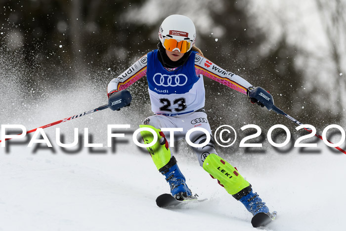 Bayerische Schülermeisterschaft Alpin Slalom 26.01.2020