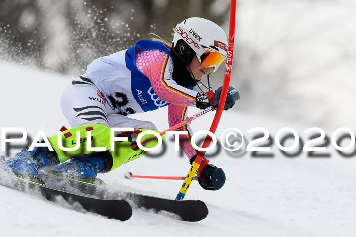 Bayerische Schülermeisterschaft Alpin Slalom 26.01.2020