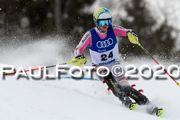 Bayerische Schülermeisterschaft Alpin Slalom 26.01.2020