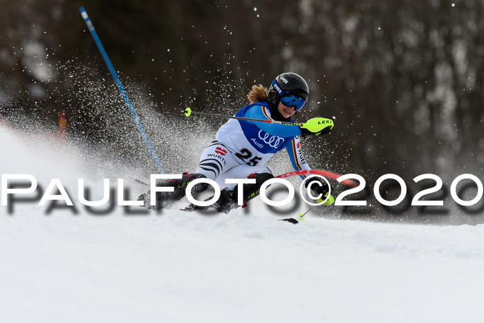 Bayerische Schülermeisterschaft Alpin Slalom 26.01.2020