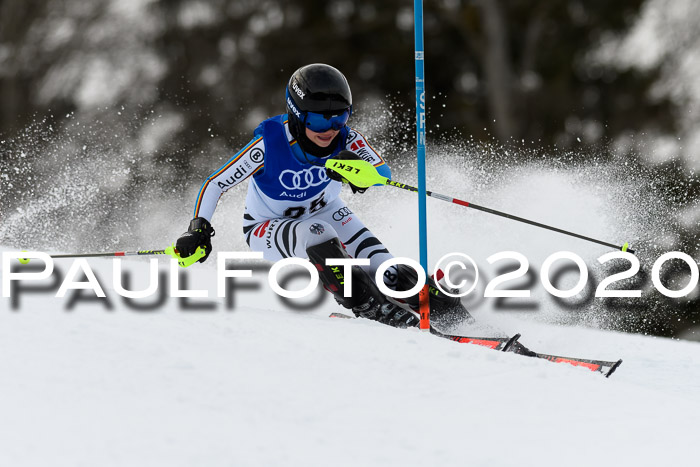 Bayerische Schülermeisterschaft Alpin Slalom 26.01.2020